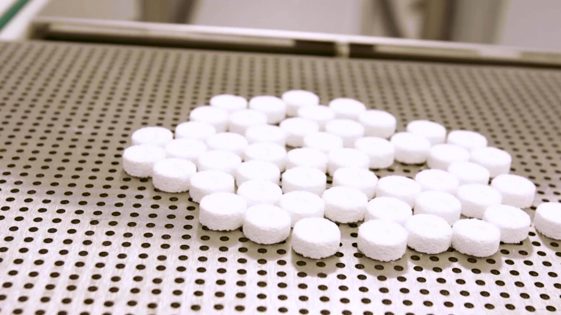 Aprecia 3D印刷药。通过Aprecia Pharmaceuticals的照片