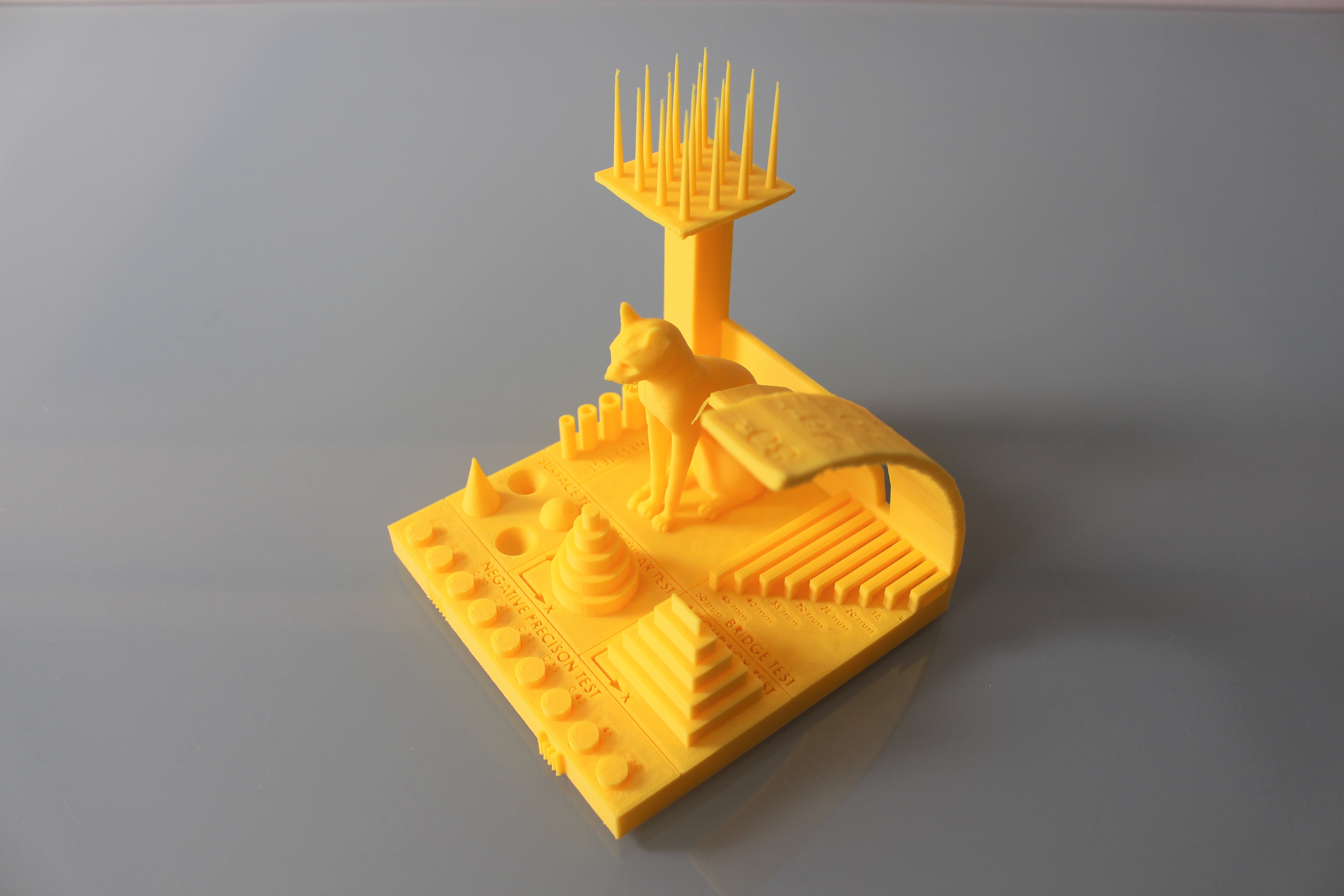 3D打印行业标杆模型。由3D打印行业拍摄。