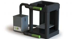 How the 3D PrintPRO 3 integrates with 3D printers. Image via BOFA International
