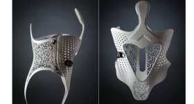 Sculpteo和Daniel Robert的3D印刷矫形器。图像通过雕塑。