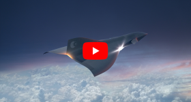 反应引擎HVX Hypersonic程序概念。通过反应引擎图像