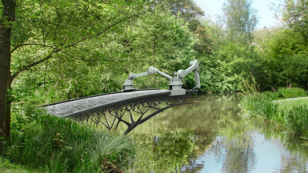 在运河上建造一座3D打印的桥，比听起来要困难得多