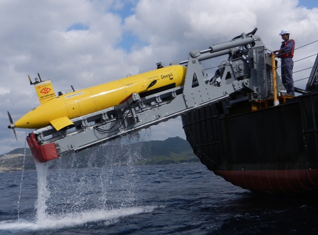 ISE的AUV潜艇之一。国际潜艇工程公司提供图像。