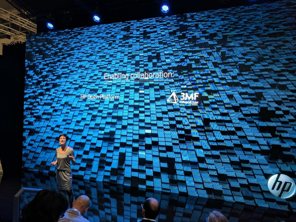 HP present their Voxel Vision. Photo by Michael Petch