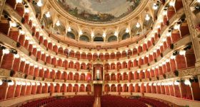 View inside the Teatro dell'Opera di Roma. Photo by Silvia Lelli
