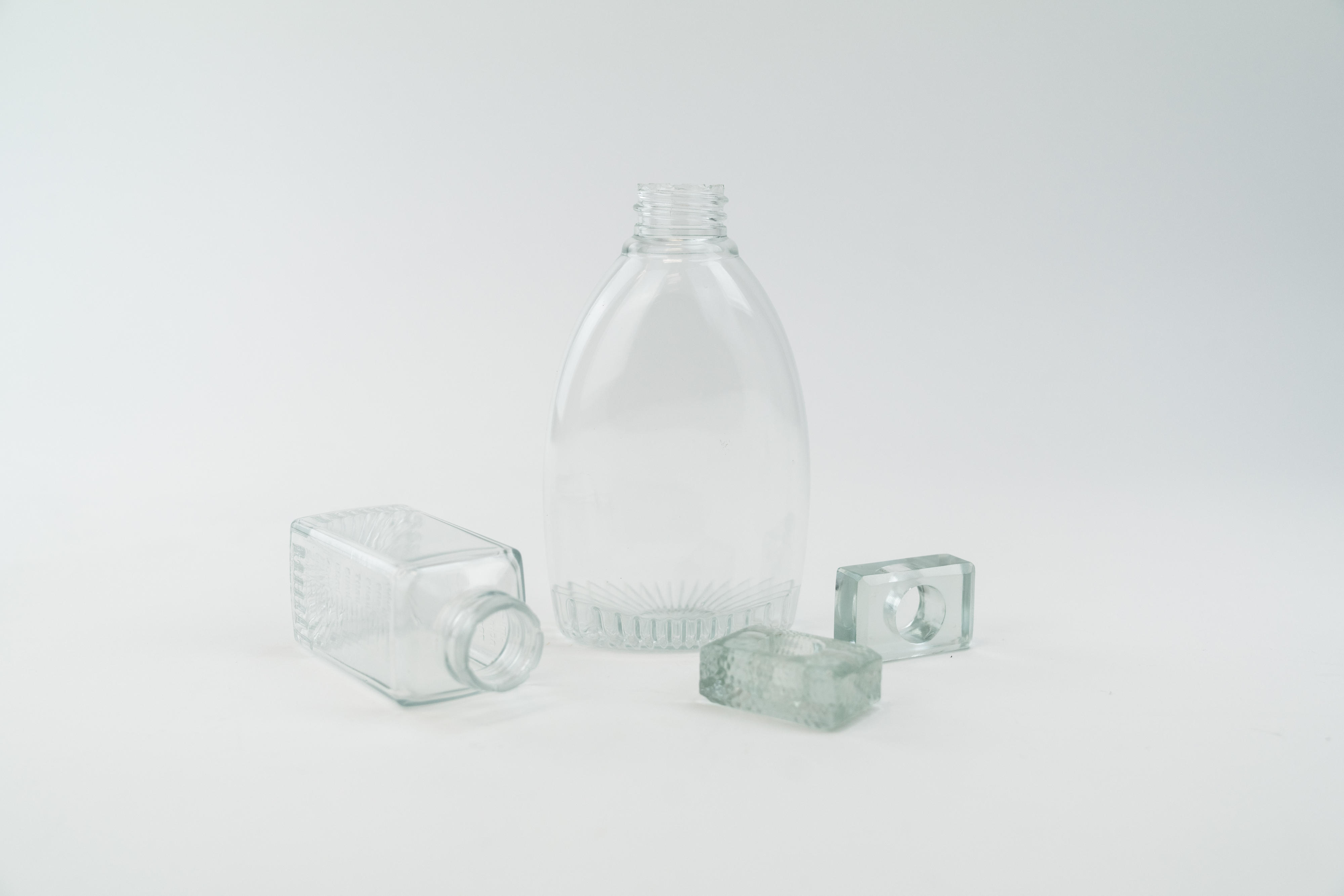 Loctite 3D IND405 Clear parts printed with the Carbon DLS process (post-processed parts courtesy of ProtoCAM). Image via Henkel.