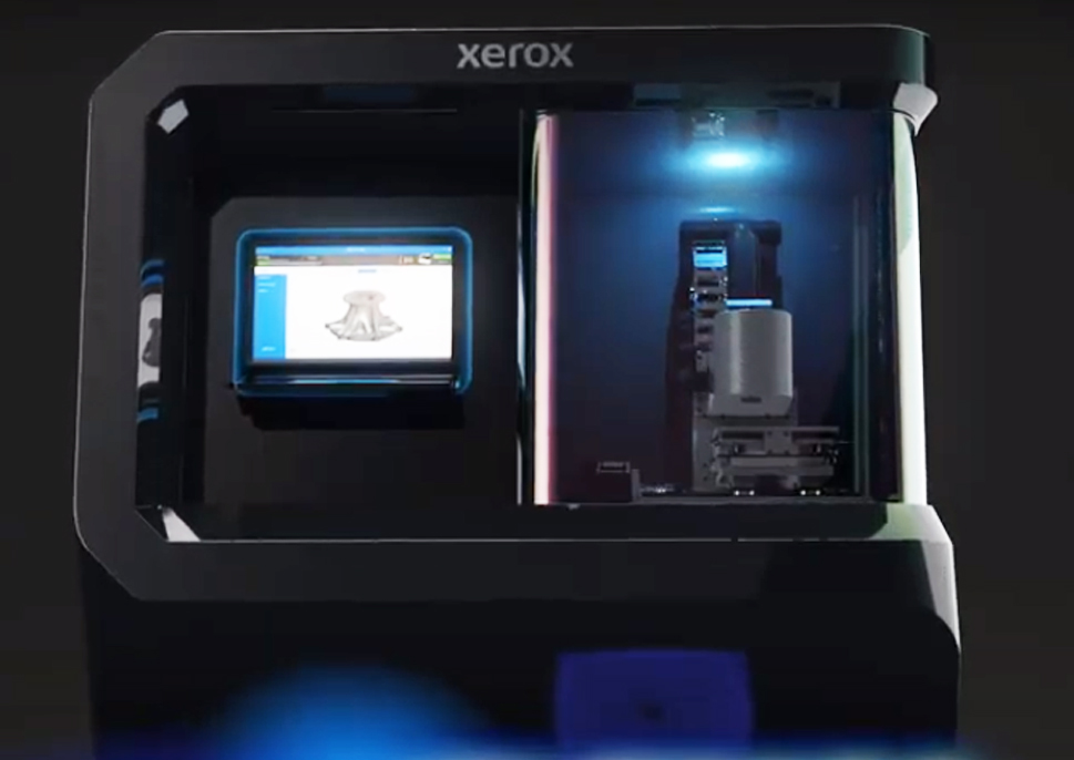 Xerox ElemX liquid metal 3D printer. Photo via Xerox.