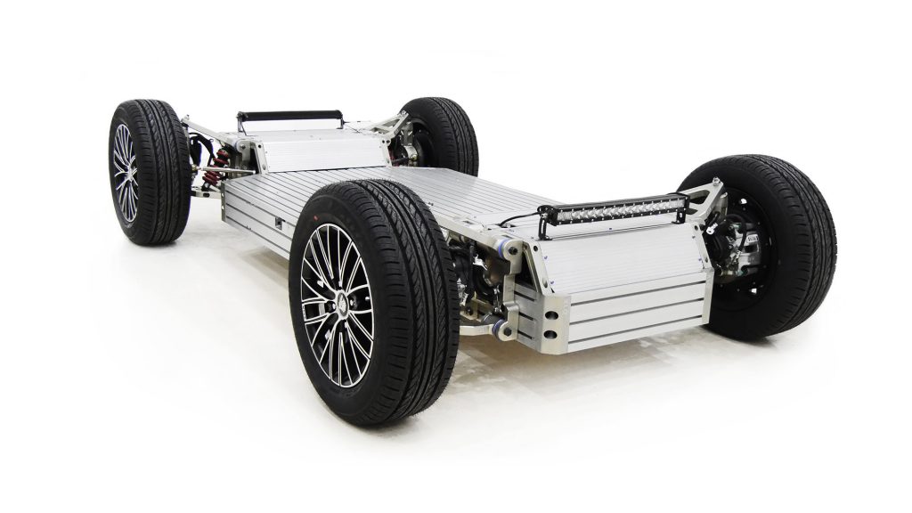 影片设计和制造自主车辆chassis products like the PIXLOOP. Image via PIX.