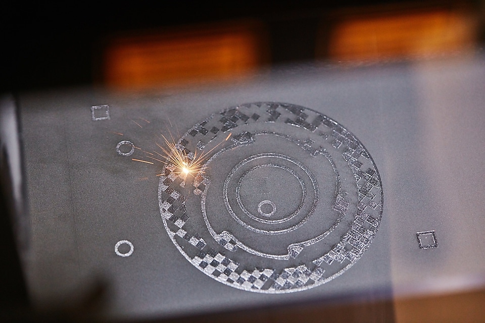 由壳牌3D打印的备件。照片通过shell。