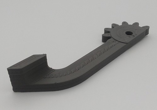 不锈钢零件3D打印，使用Nanovia Mt Inox 316L。照片通过纳米孔。