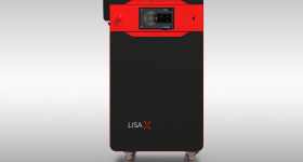 烧结的丽莎X 3D打印机的渲染。