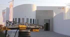 Apis Cor's record-breaking 3D printed building in the UAE.