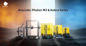 Anycubic Photon M3 and Kobra Series. Image via Anycubic.