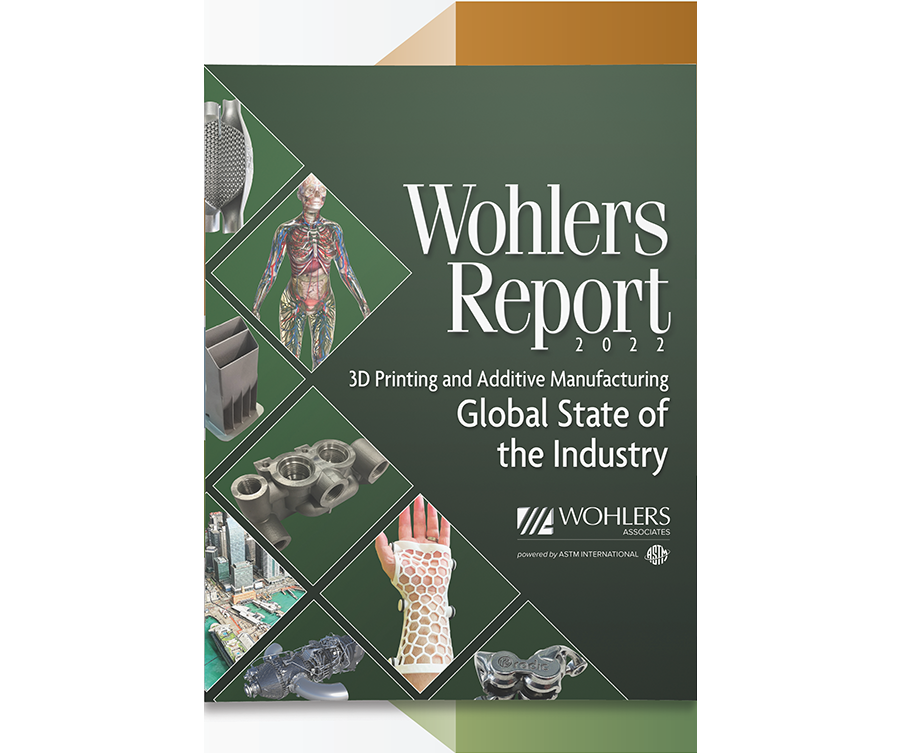 Wohlers报告2022. Image via Wohlers Associates.