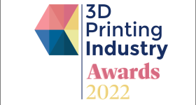 这2022 3D Printing Industry Awards logo.