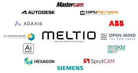 加入Meltio的发动机软件合作伙伴生态系统的公司。通过Meltio的图像。