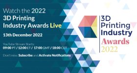 2022 3D Printing Industry Awards.
