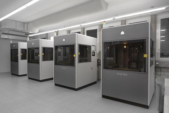 3D Systems Prox 800 3D打印机。图像通过3D系统。