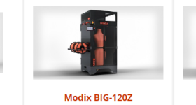 MODIX的大格式3D打印机。通过MODIX图像。